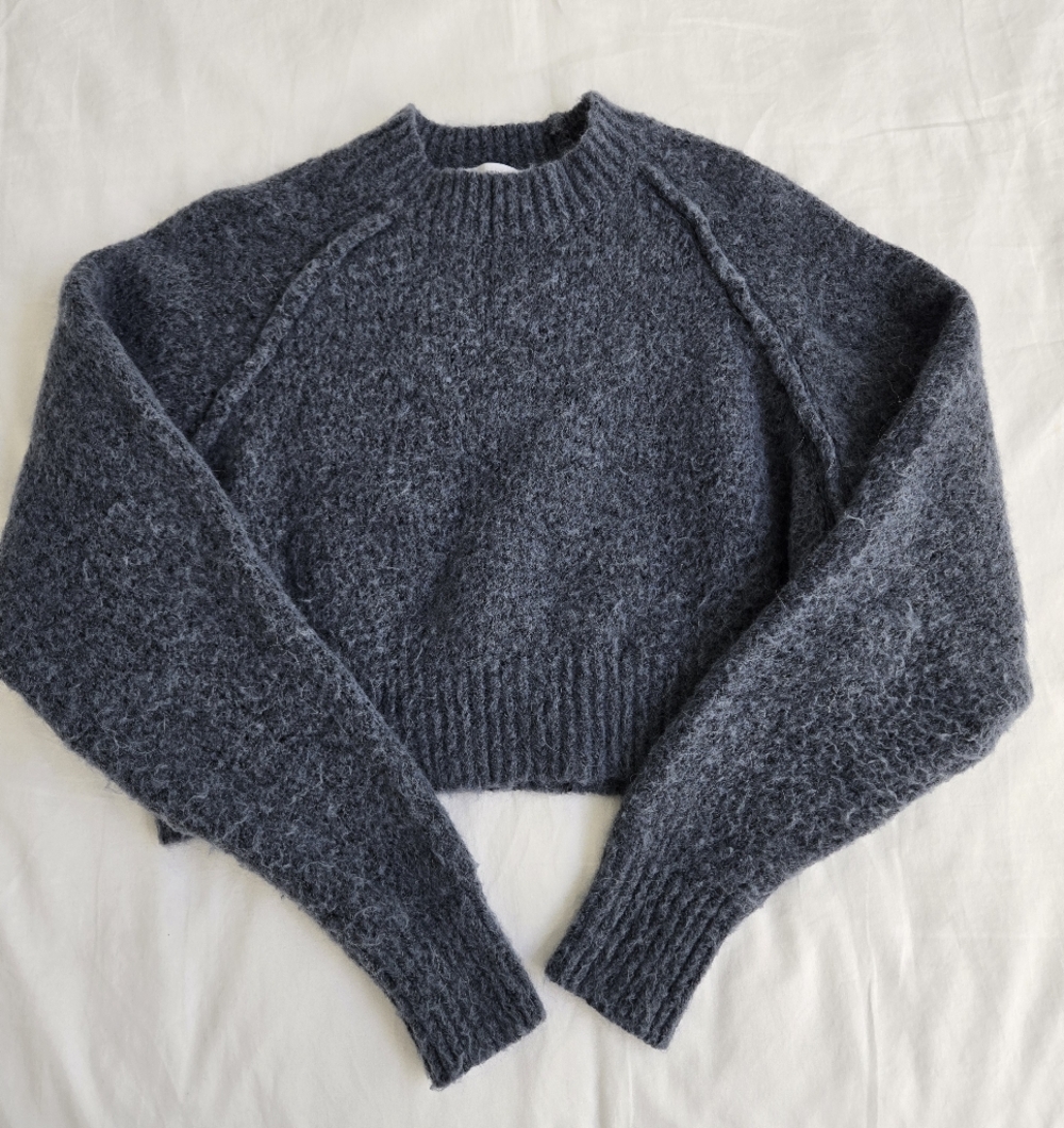 ZARA Wool Crew Neck Sweater